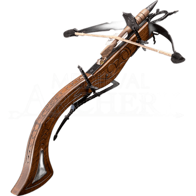 Crossbows designed or altered to be aimed and fired by one hand