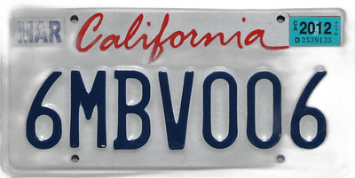 License plate
