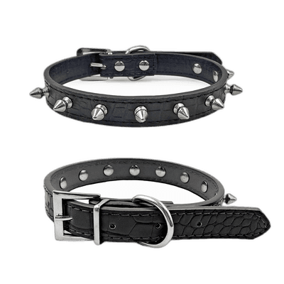 Spiked collars or wristbands or any similar device