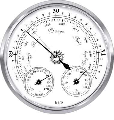 Weather Barometer or Thermometer (Mercury)
