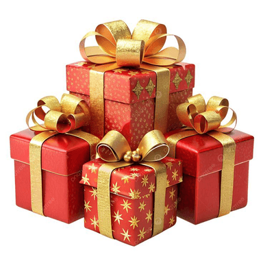 Wrapped gifts